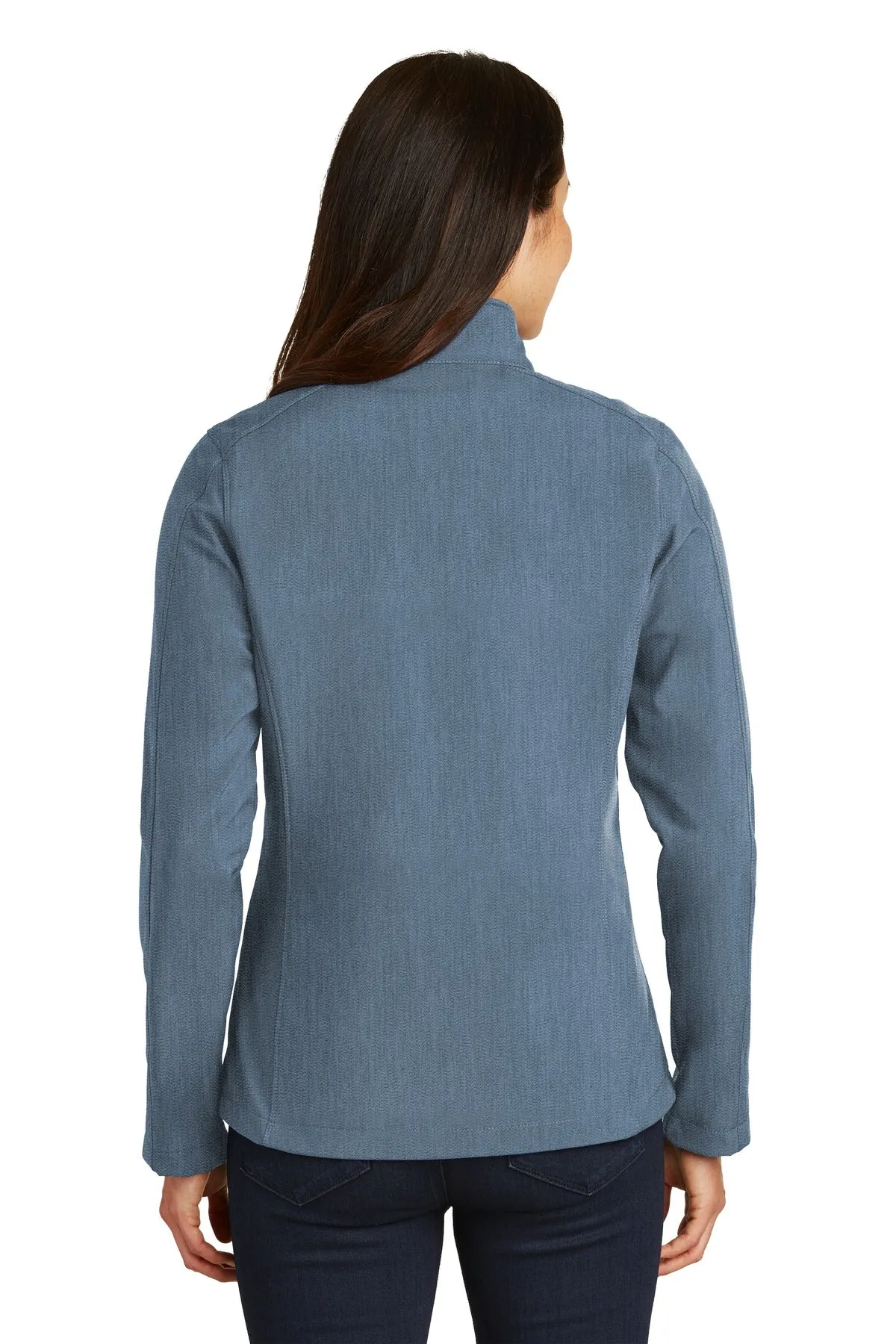 Port Authority Women's Core Soft Shell Jacket. L317 Navy Heather