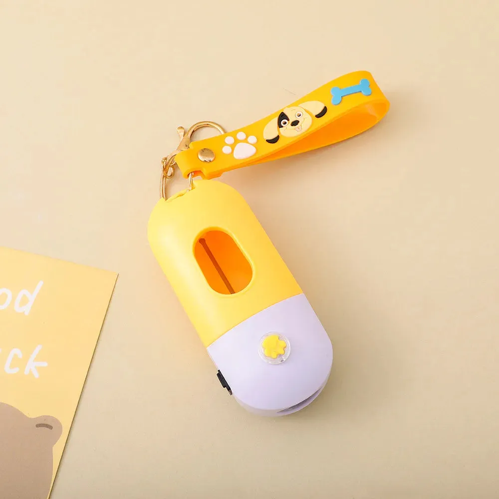 Portable Dog Poop Bag Dispenser & Waste Bag Holder