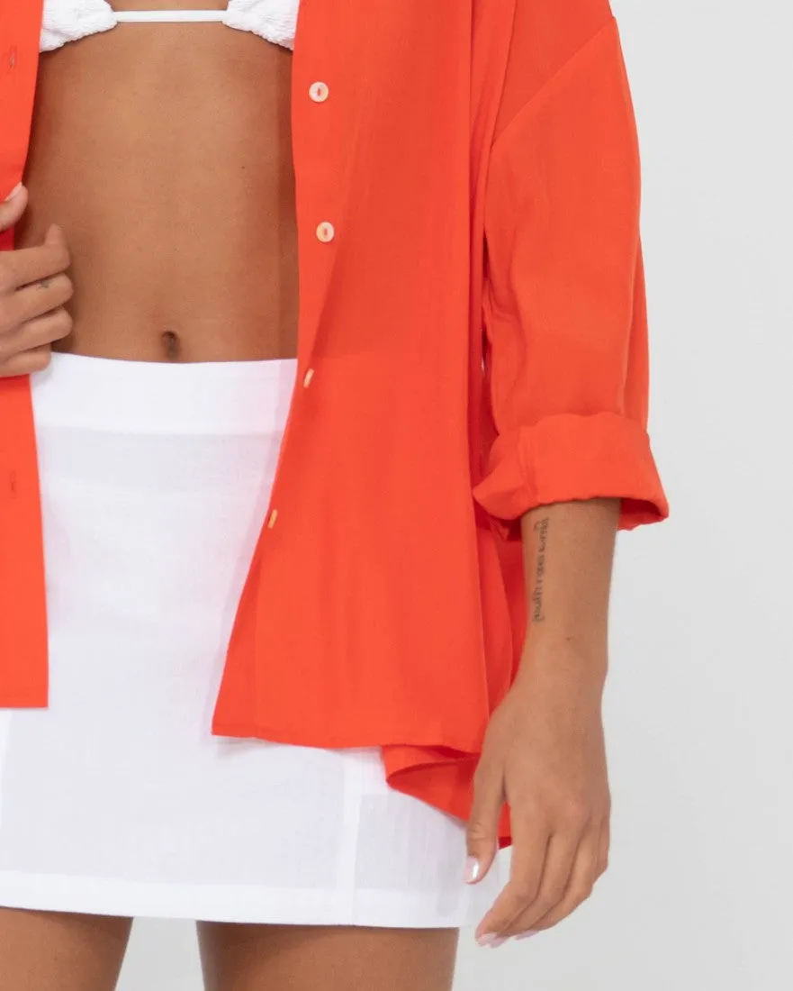 Porter Oversized Long Sleeve Shirt