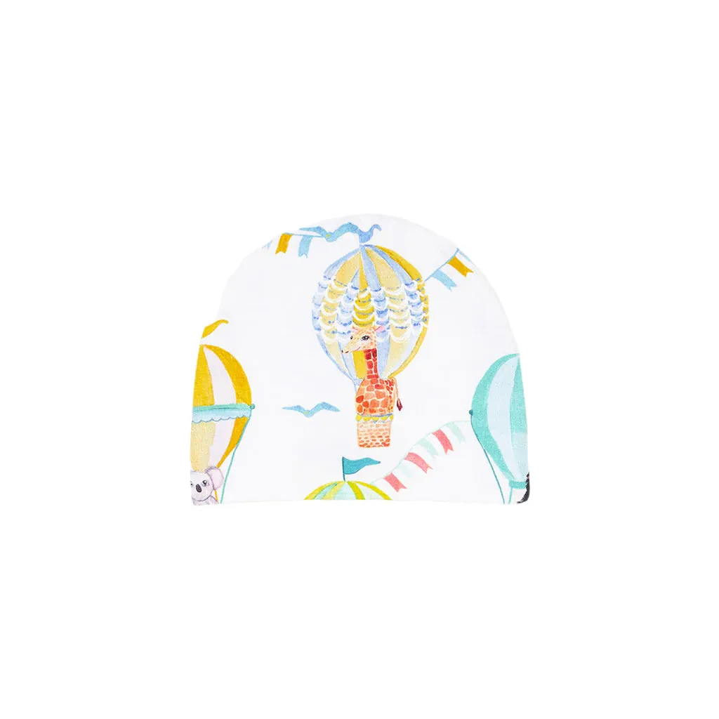 Posh Peanut Balloon Wonder Swaddle & Beanie Set