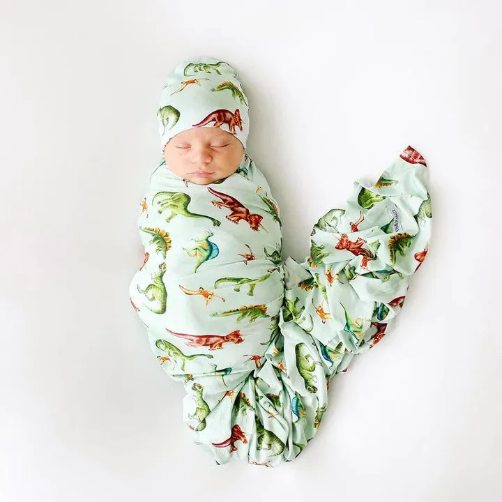 Posh Peanut Buddy- Infant Swaddle & Beanie Set