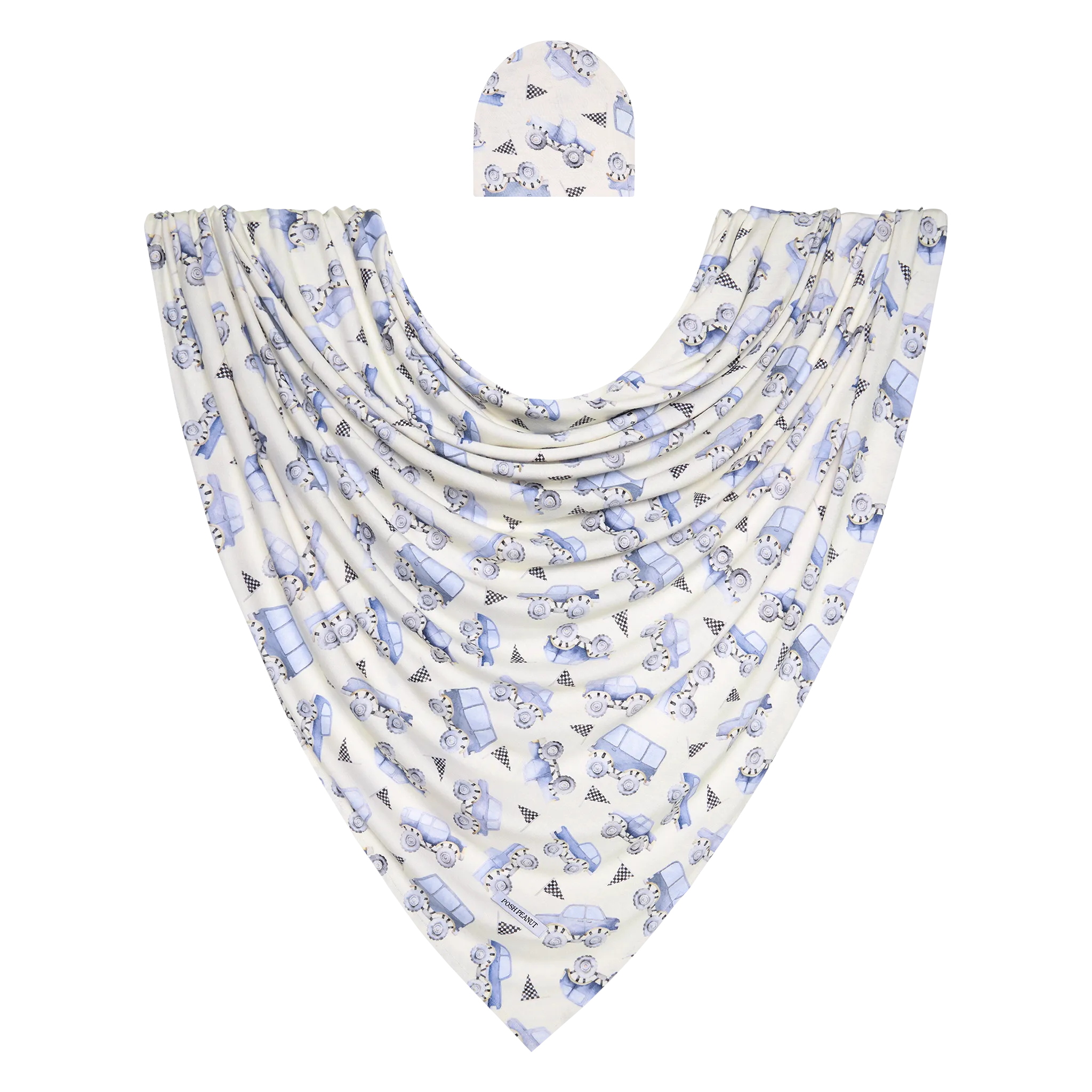 Posh Peanut- Franklin Swaddle & Beanie Set