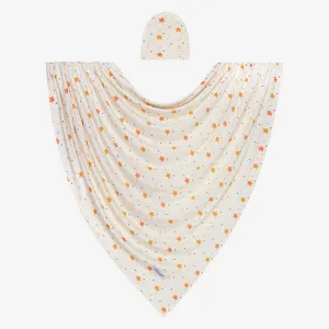 Posh Peanut Jetson Swaddle & Beanie Set