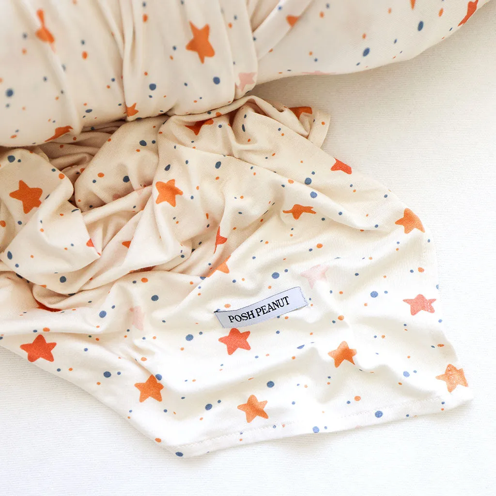Posh Peanut Jetson Swaddle & Beanie Set