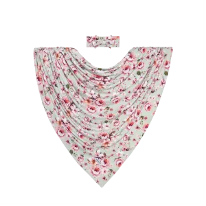 Posh Peanut Millicent Swaddle & Headwrap Set