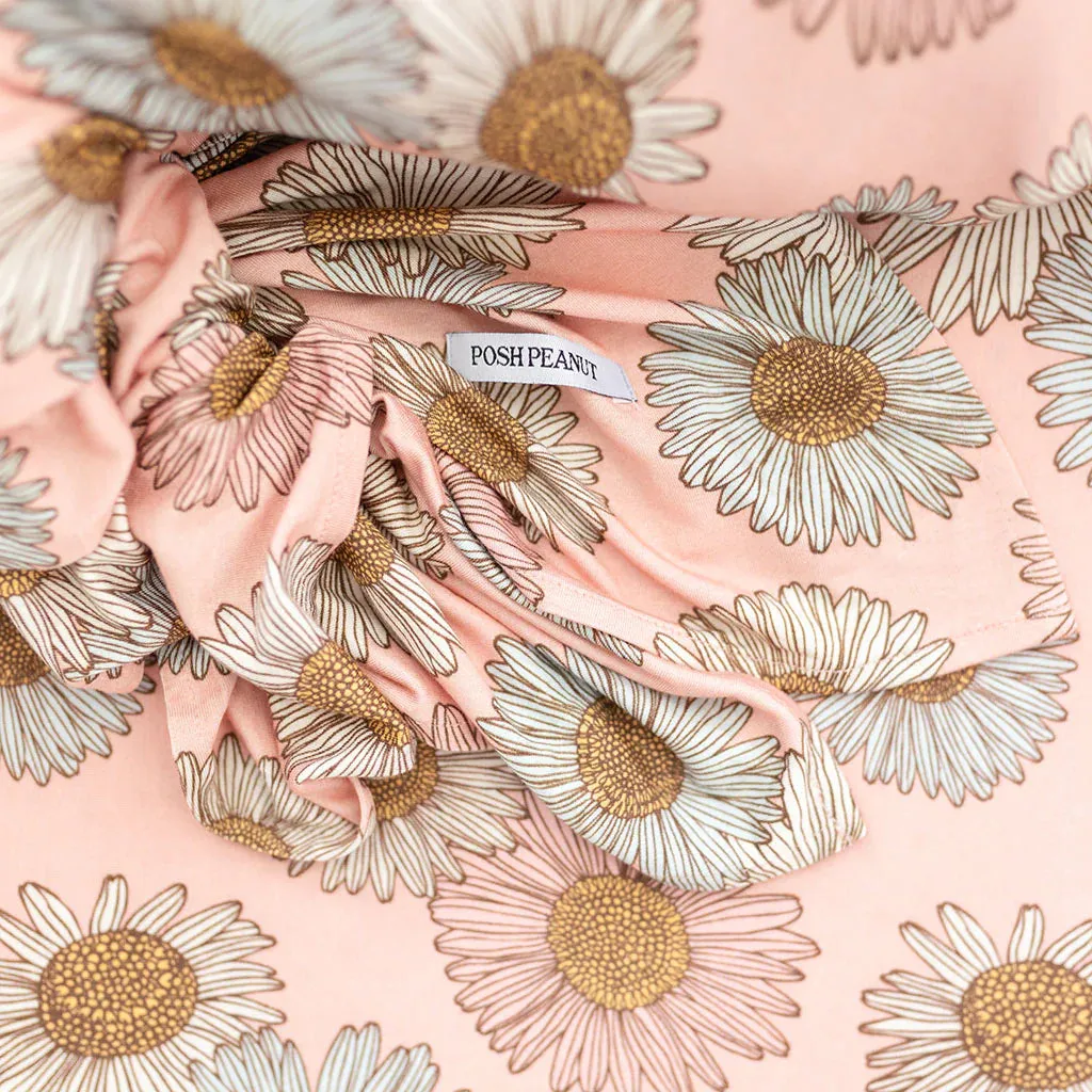 Posh Peanut Millie-Infant Swaddle and Headwrap Set