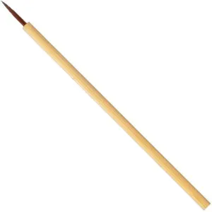 Precision Fine Eyeliner Brush with Cover & FSC&reg; Certified Bamboo Handle - 3.15" Long / 50 Pieces Per Bag X 24 Bags = Case of 1,200
