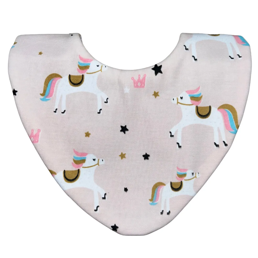 Princess Bundle of 3 Waterproof Dribble Bibs