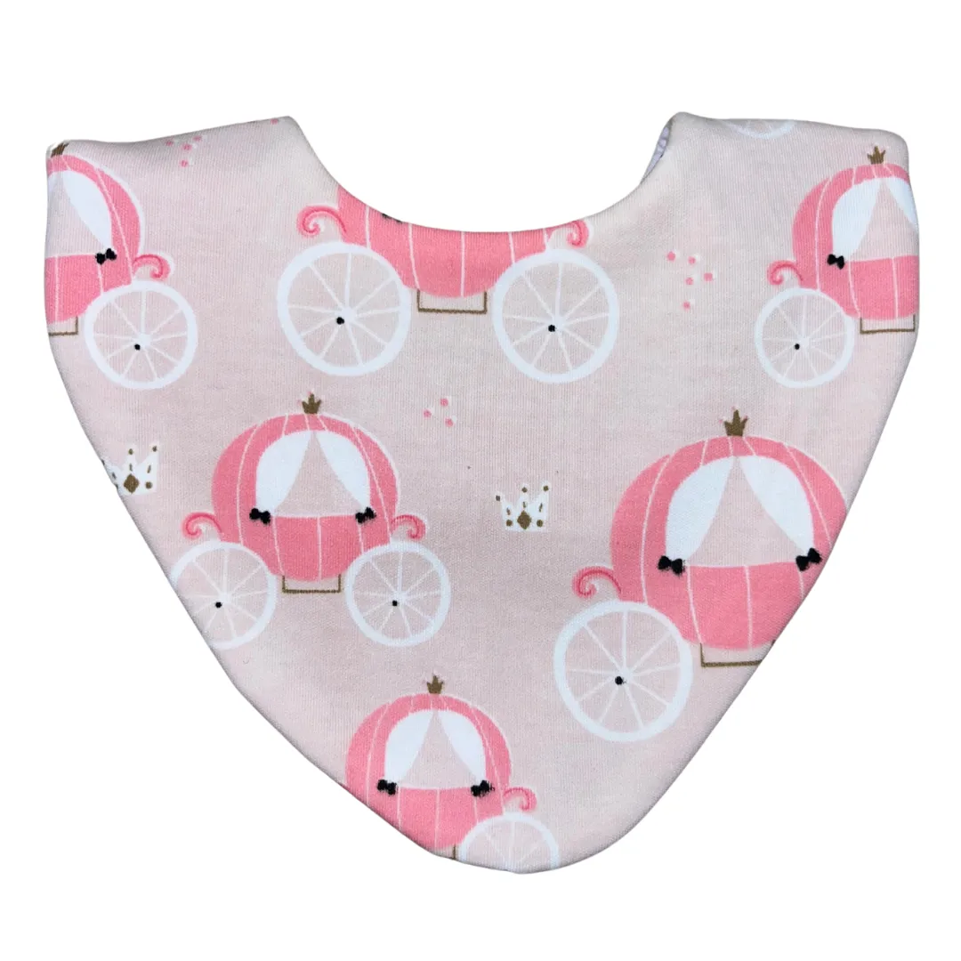 Princess Bundle of 3 Waterproof Dribble Bibs