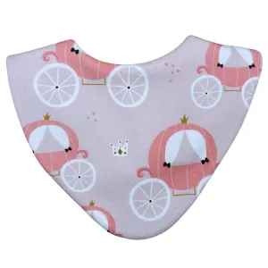 Princess Carriage Waterproof Dribble Bib