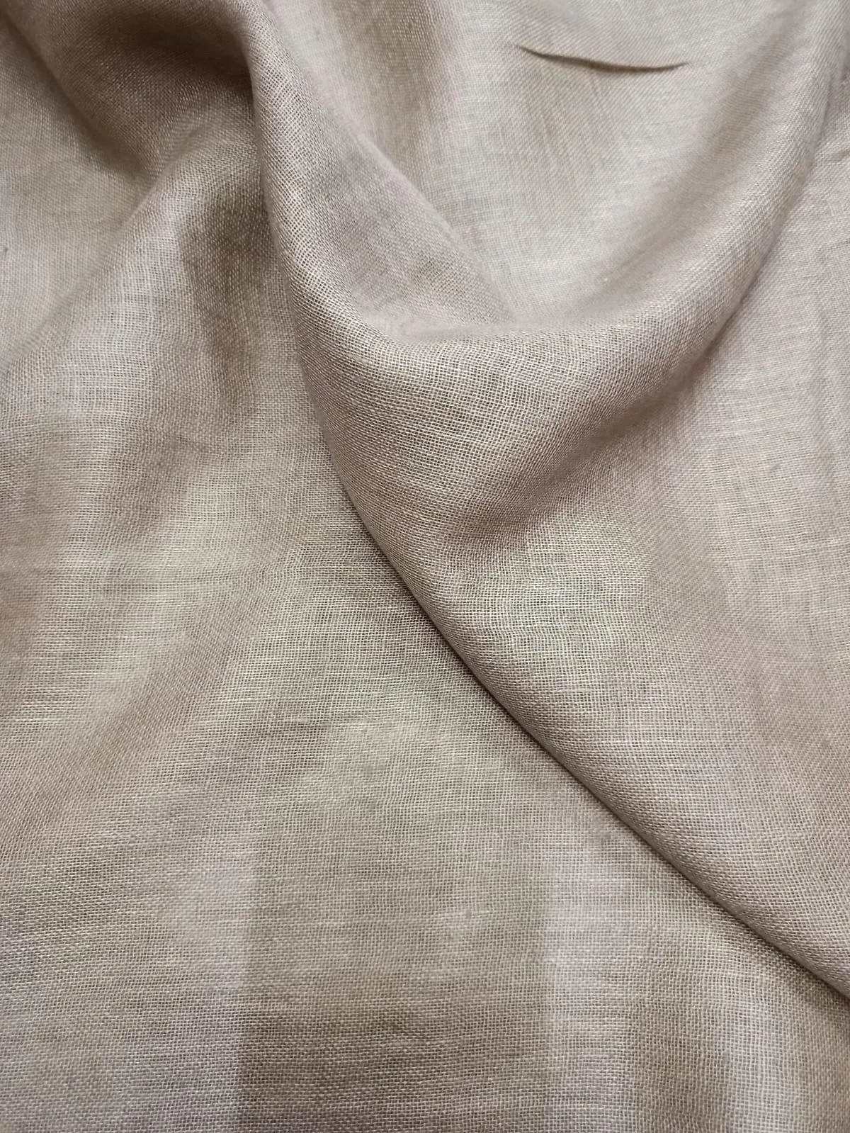 Pure Linen By Linen Gauze Fabric