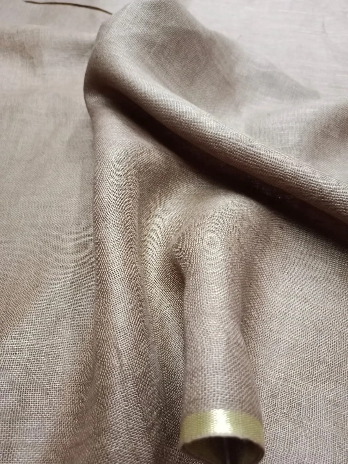 Pure Linen By Linen Gauze Fabric