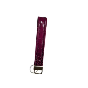 Purple Croc Key Fob