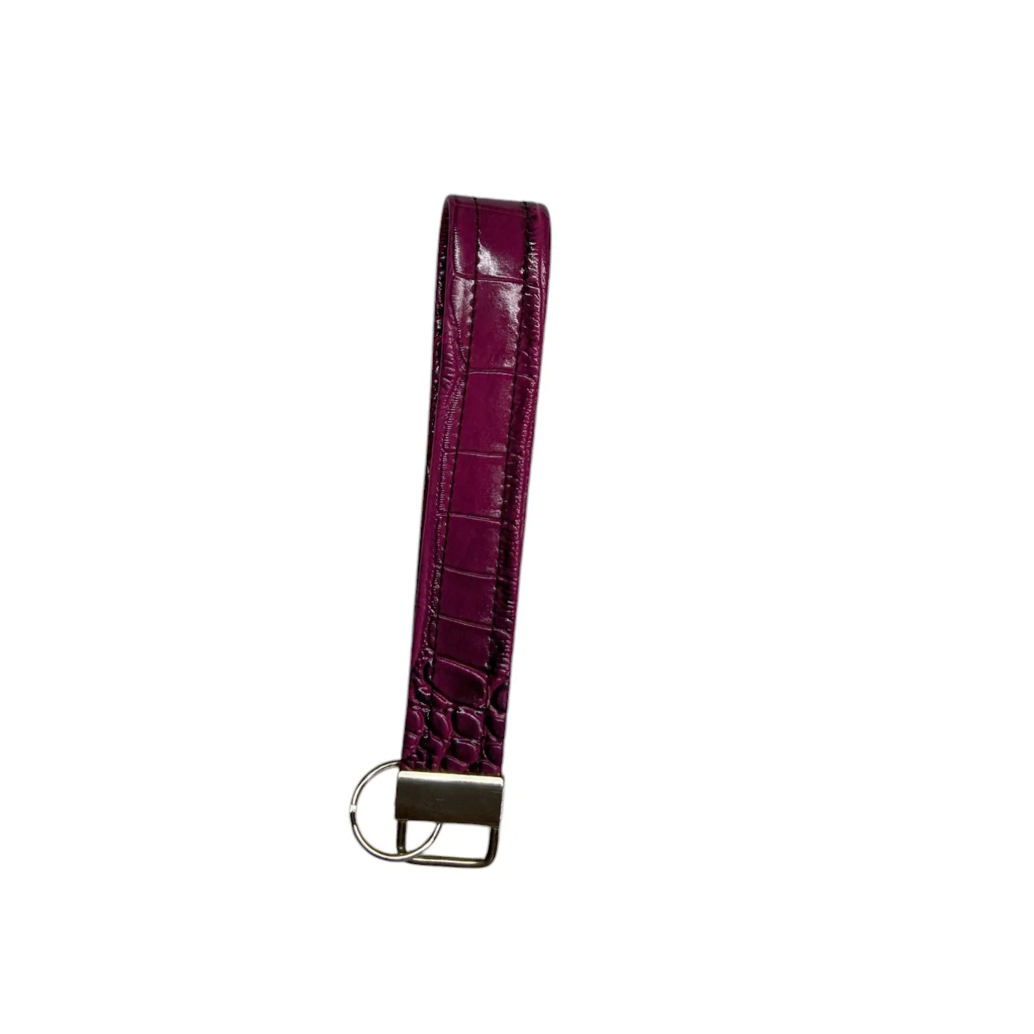 Purple Croc Key Fob