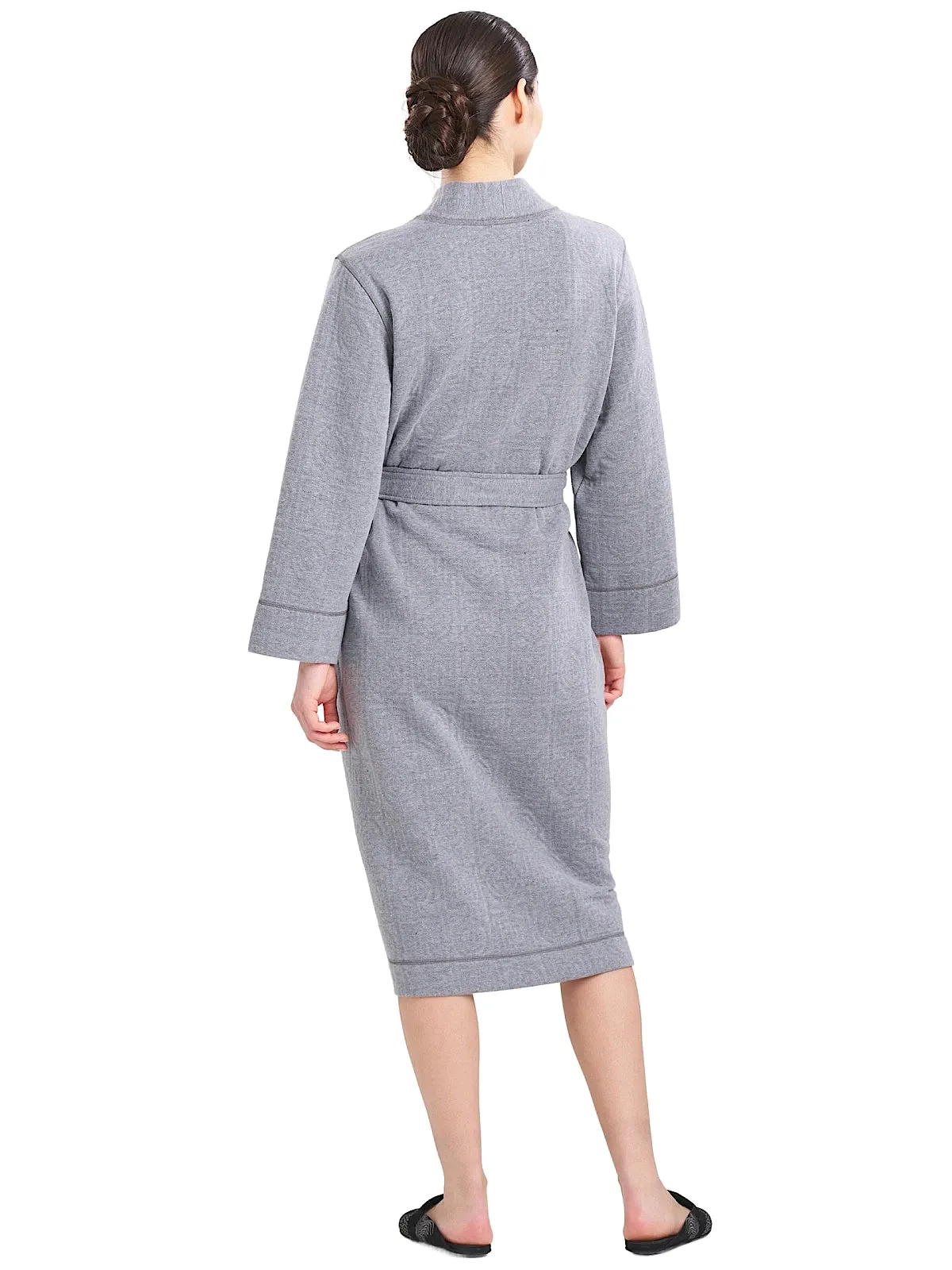 Quilted Infinity Jacquard Robe