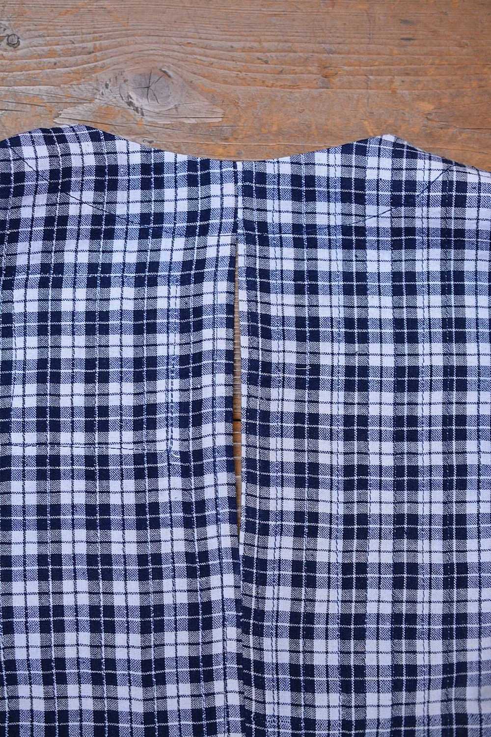 Quilted Khadi Blouse - Maastricht Checks