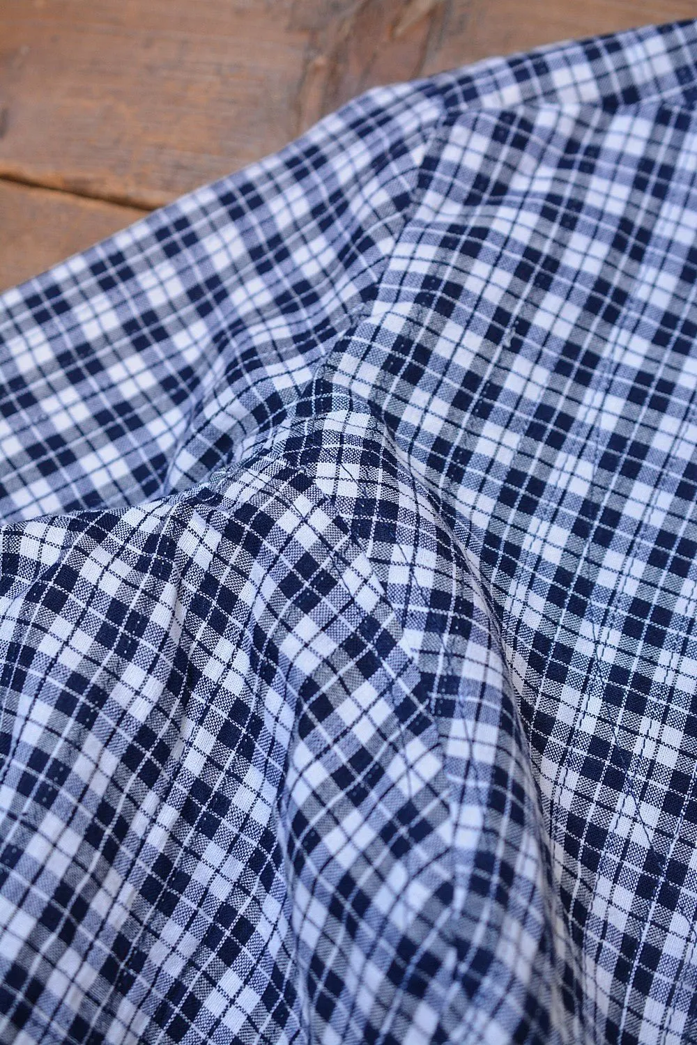 Quilted Khadi Blouse - Maastricht Checks