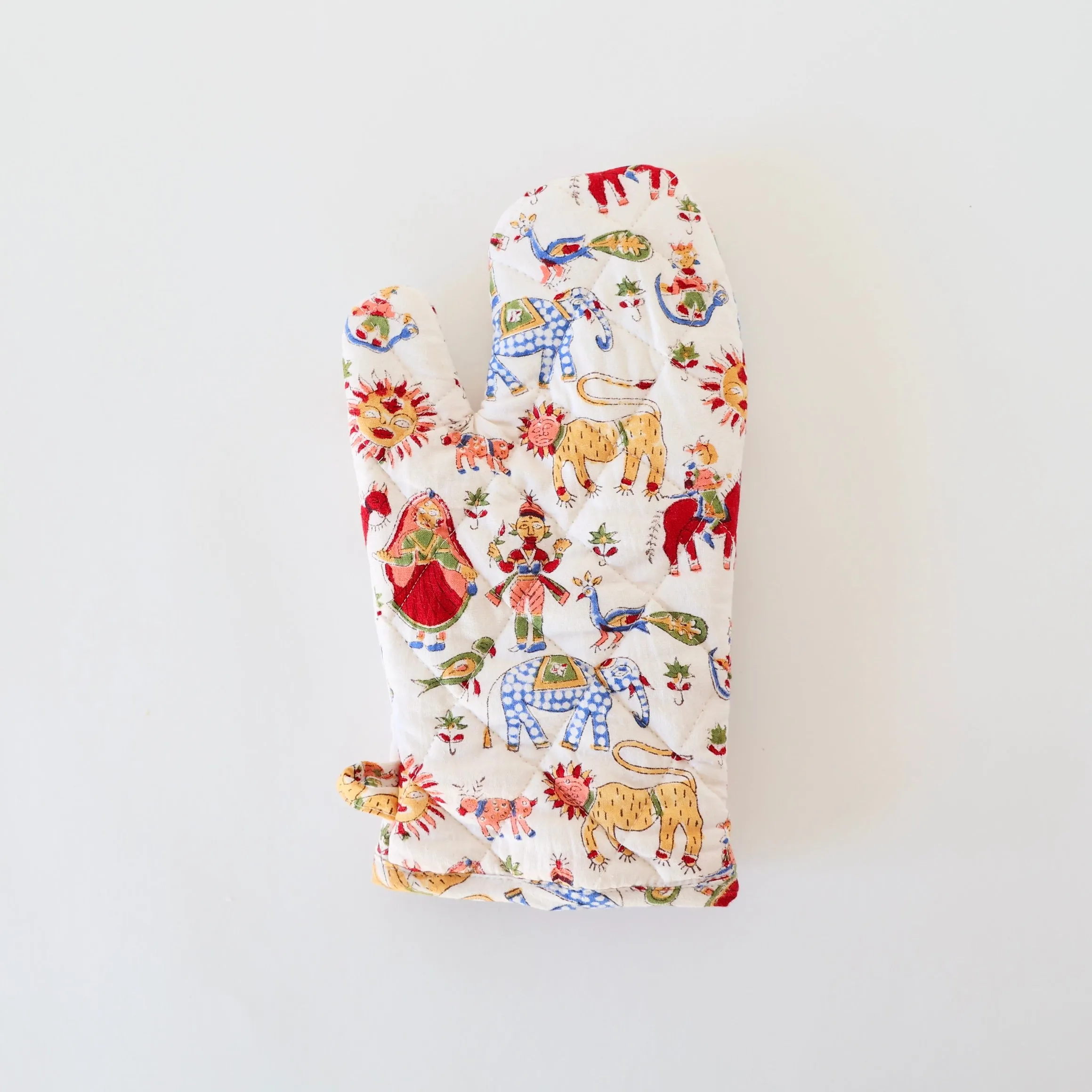 Quilted Oven Mitt