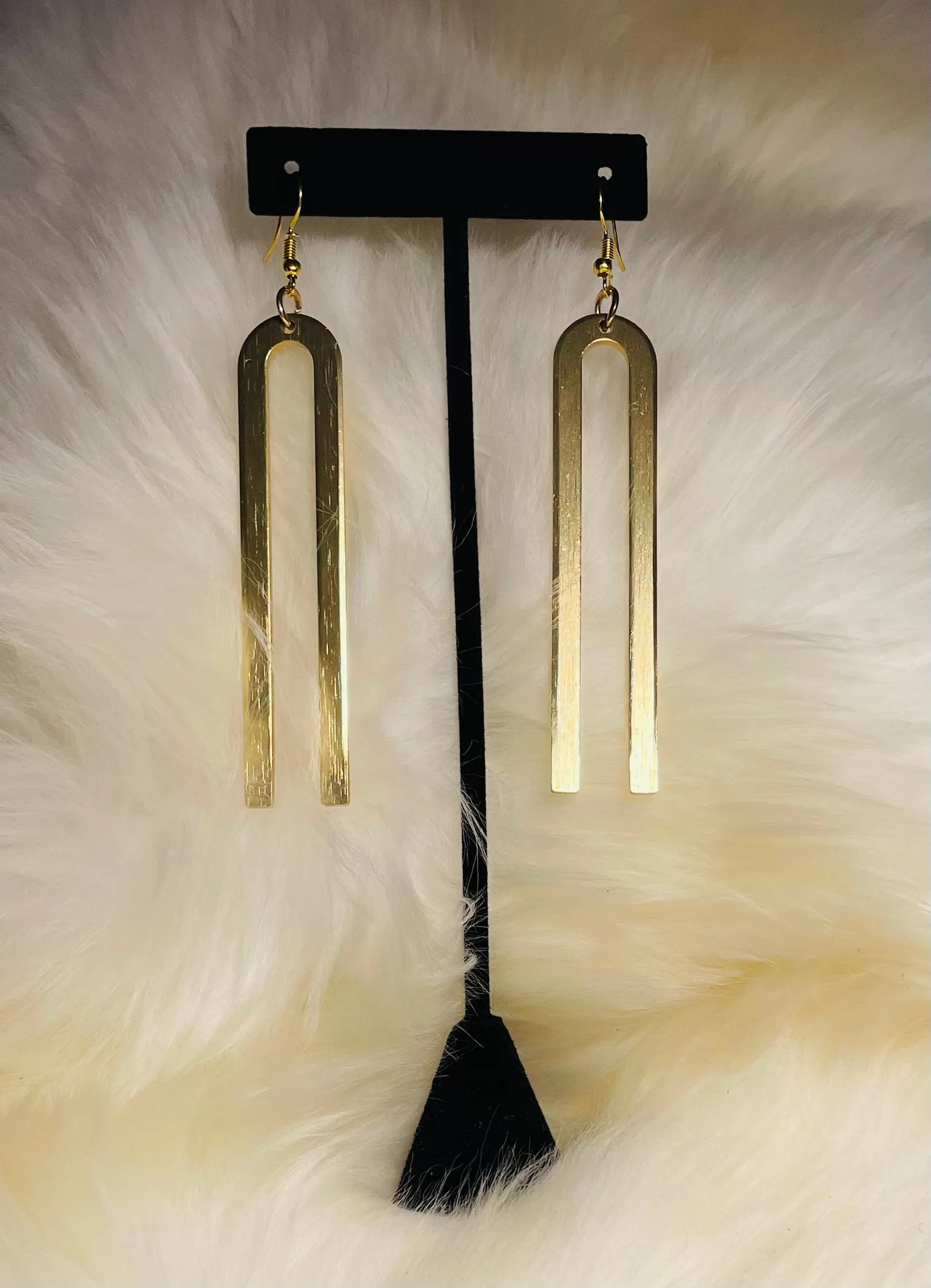 "U LINE" Earrings in Multiple Colors