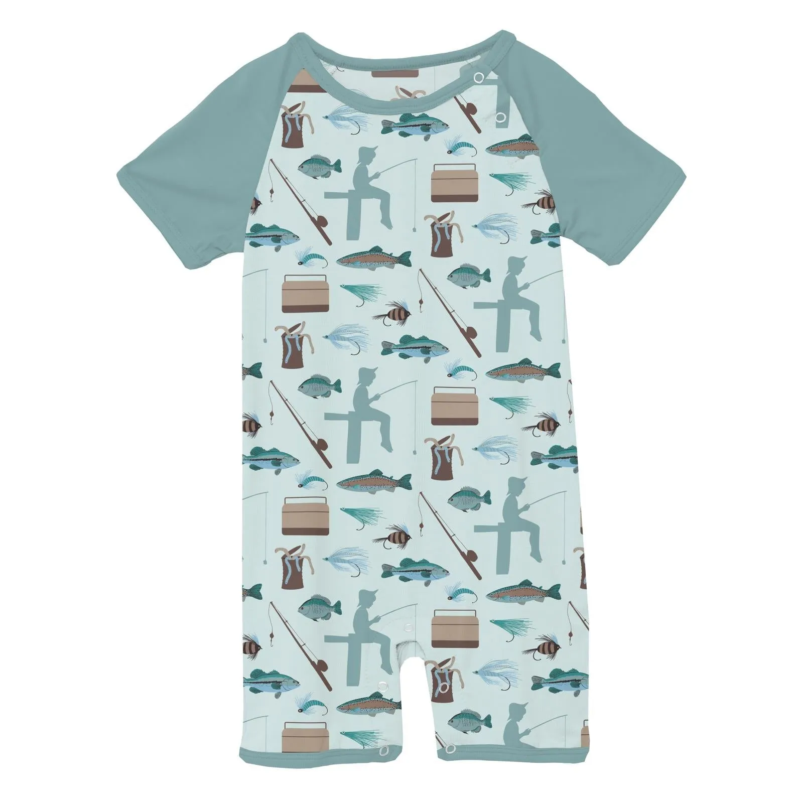 Raglan Romper | Fresh Air Fishing