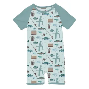 Raglan Romper | Fresh Air Fishing
