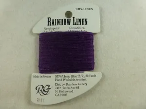 Rainbow Linen R411 Deep Violet