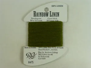 Rainbow Linen R475 Loden Green