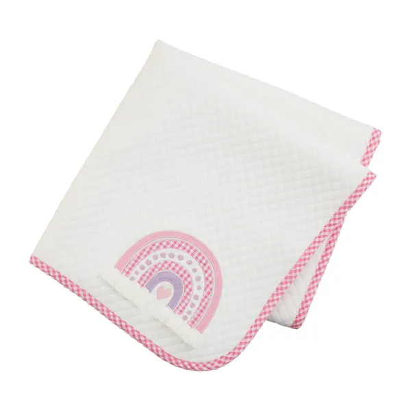 Rainbow Quilted Blanket