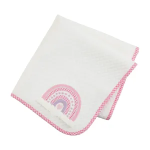 Rainbow Quilted Blanket