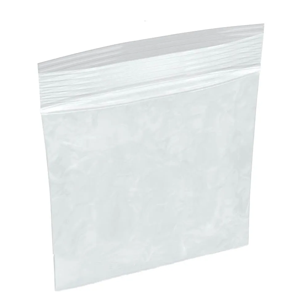 Reclosable Poly Bags - 3" x 3" - 2 Mil - 1,000 / Box - 10,000 / Case