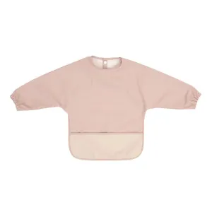 Recycled Long Sleeve Bib - Two Tone Pink