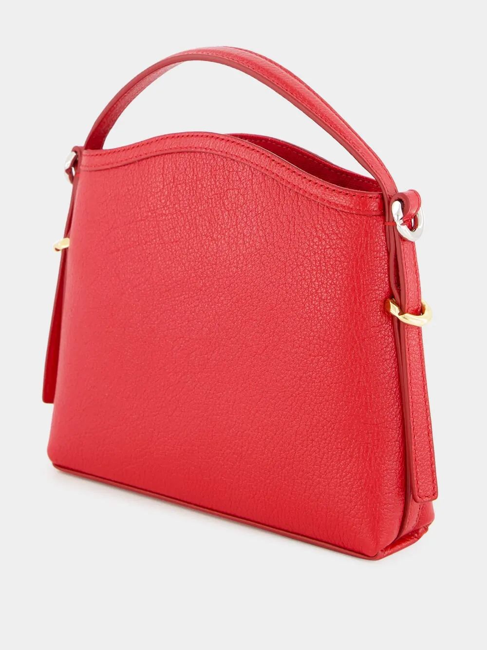 Red Nano Voyou Leather Bag