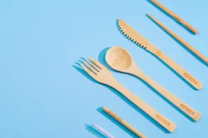 Reusable Bamboo Cutlery Set