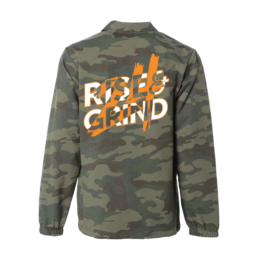 Rise & Grind Men’s Camo Jacket
