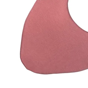 Rose Pink Waterproof Dribble Bib