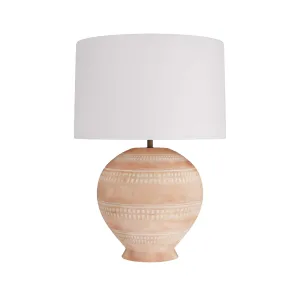 Rose Terracotta Lamp