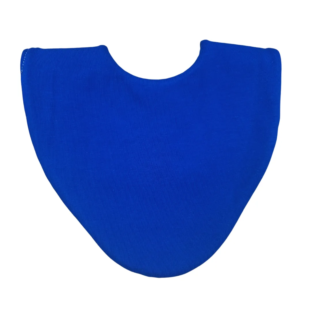 Royal Blue Waterproof Dribble Bib