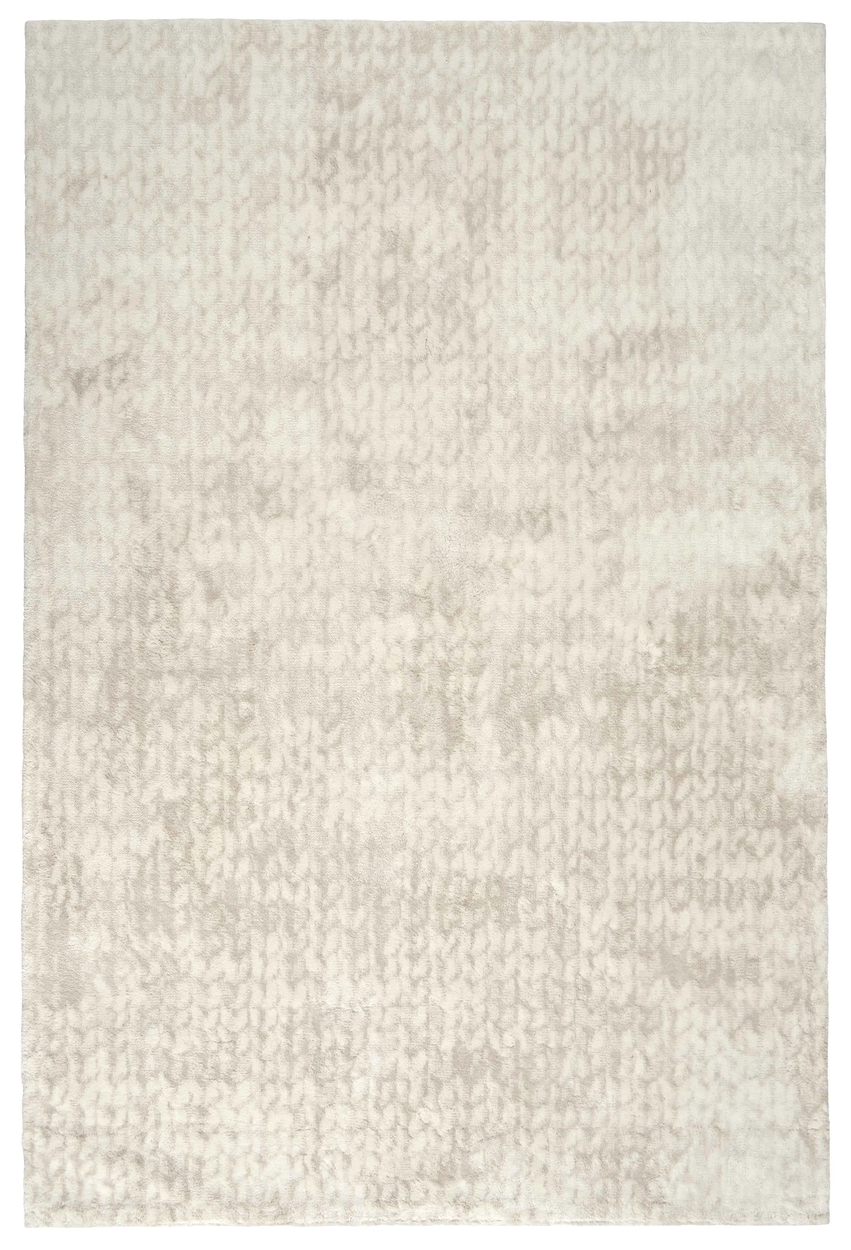 Royal Collection Boro Design Cotton Linen Blend Rug - Ecru
