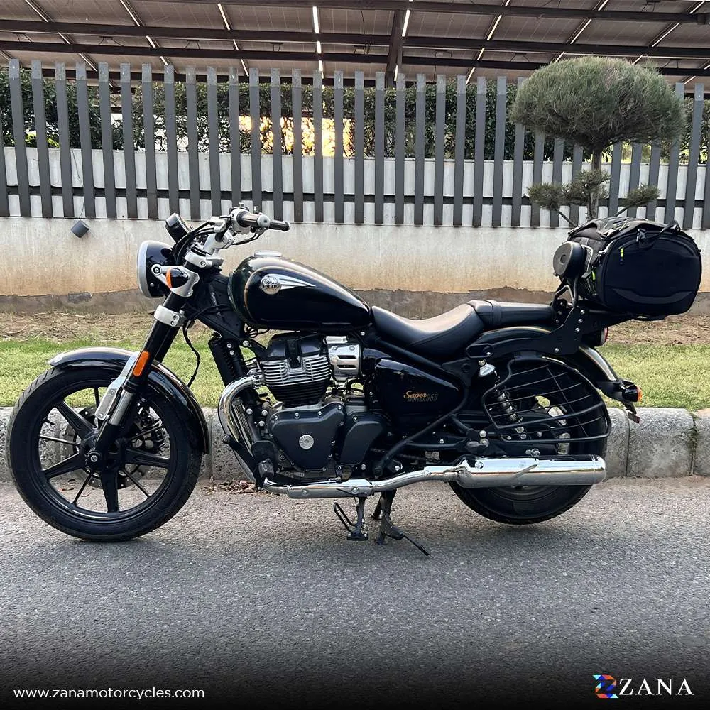 Royal Enfield Super Meteor 650 Zana Back carrier with Pillion back rest