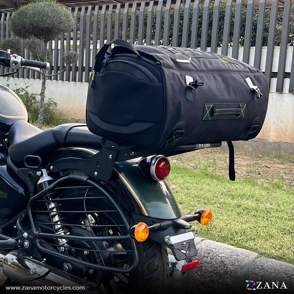Royal Enfield Super Meteor 650 Zana Back carrier with Pillion back rest