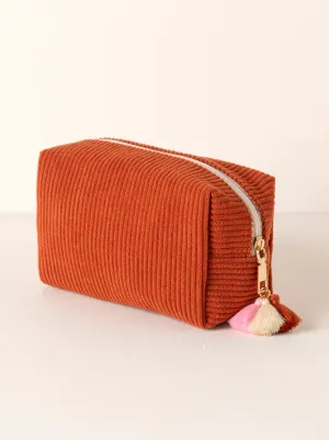 Rust Zipper Pouch