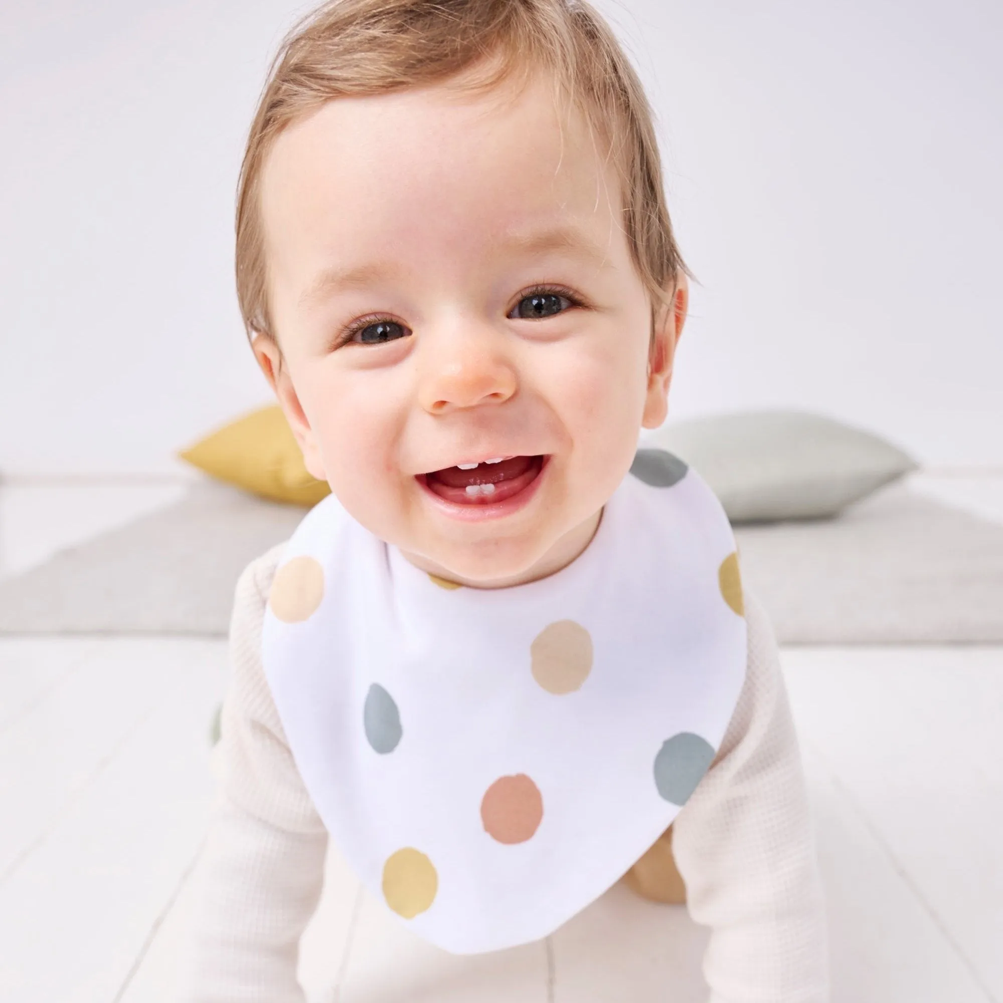 Safari Bundle of 3 Waterproof Dribble Bibs