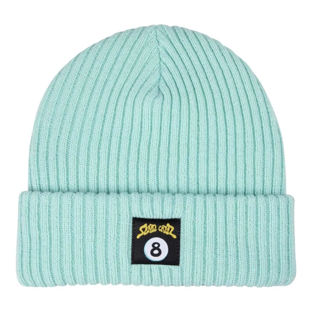 Santa Cruz Beanie Winkowski Ocho Label Beanie Pool Blue - O/S