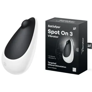 Satisfyer Spot On 3 Lay-On Vibrator - Black