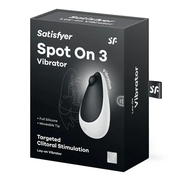 Satisfyer Spot On 3 Lay-On Vibrator - Black
