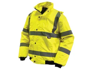 Scan Hi-Vis Yellow Bomber Jacket - Xl (48In)