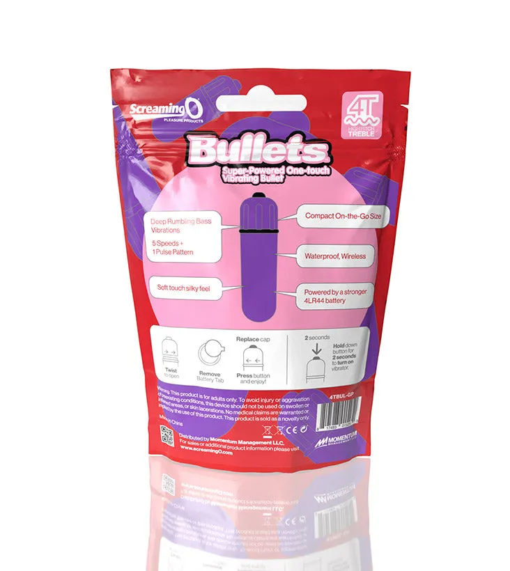 Screaming O® 4T Vibrating Bullet Grape
