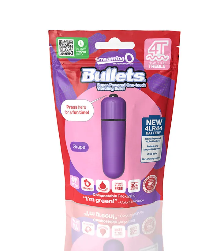Screaming O® 4T Vibrating Bullet Grape