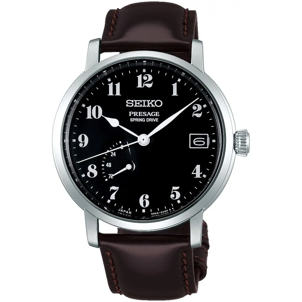 SEIKO PRESAGE SARR003 SNR039J1 Spring drive Cordovan waterproof  watch