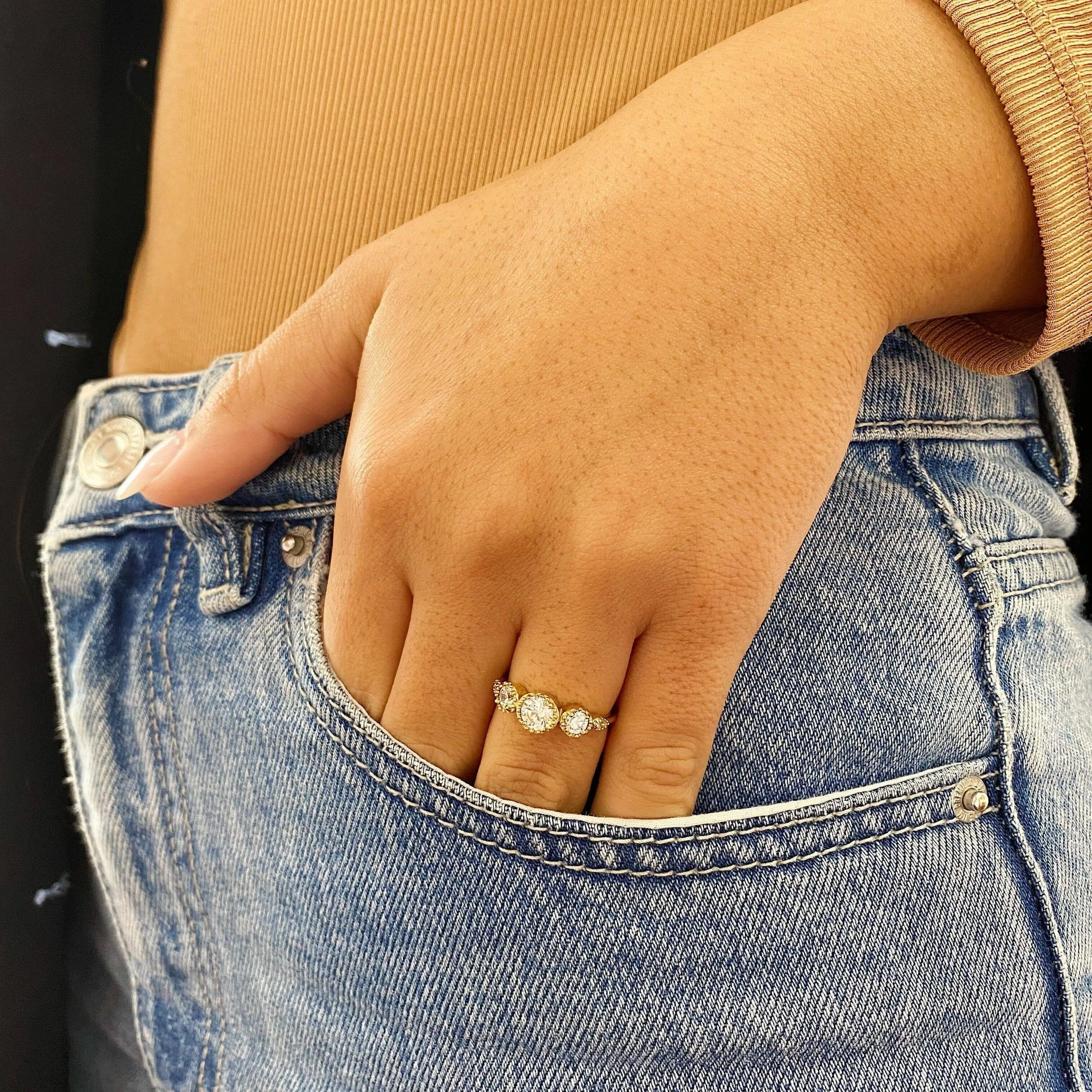 Serenity Clear Ring